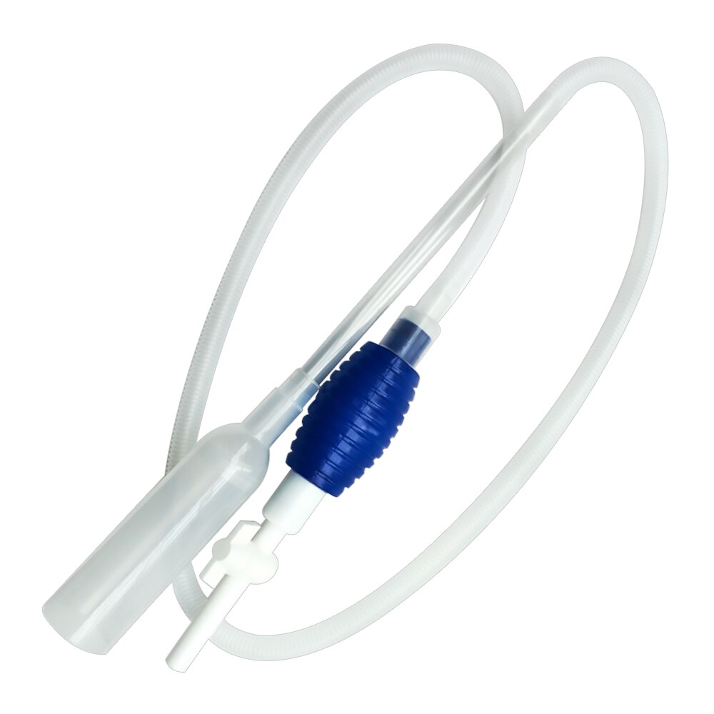 1.9m Aquarium Fish Tank Vacuum Syphon Gravel Water Siphon Hand Pump Cleaner: Default Title