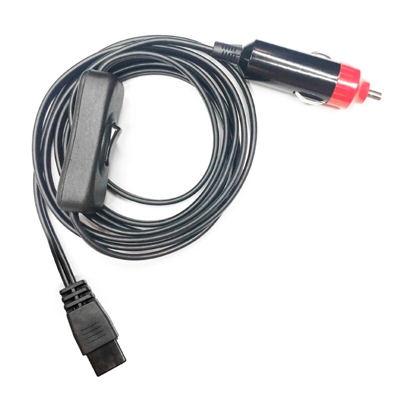 2M Sigaar Plug 12V 10A Dc Power Cable Koord Voor Auto Koelbox Mini Koelkast