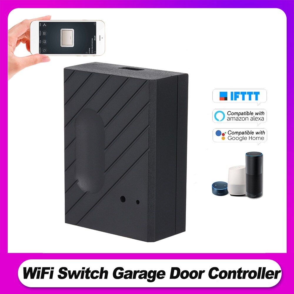 WiFi Clever schalten Garage Tür Regler Kompatibel Garage Türöffner Clever Telefon Fernbedienung APP zeitliche Koordinierung Funktion