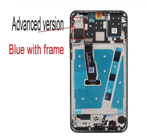 100% Tested 2312*1080 Display Replacement for Huawei P30 Lite Nova 4e LCD Touch Screen Digitizer Assembly MAR-LX1 LX2 AL01: Advanced Blue