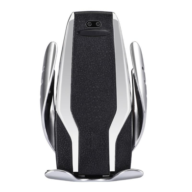 Car Phone Holder 1PCS Automatic Clamping Smart IR Sensor Car Mount Phone Wireless Charger Holder