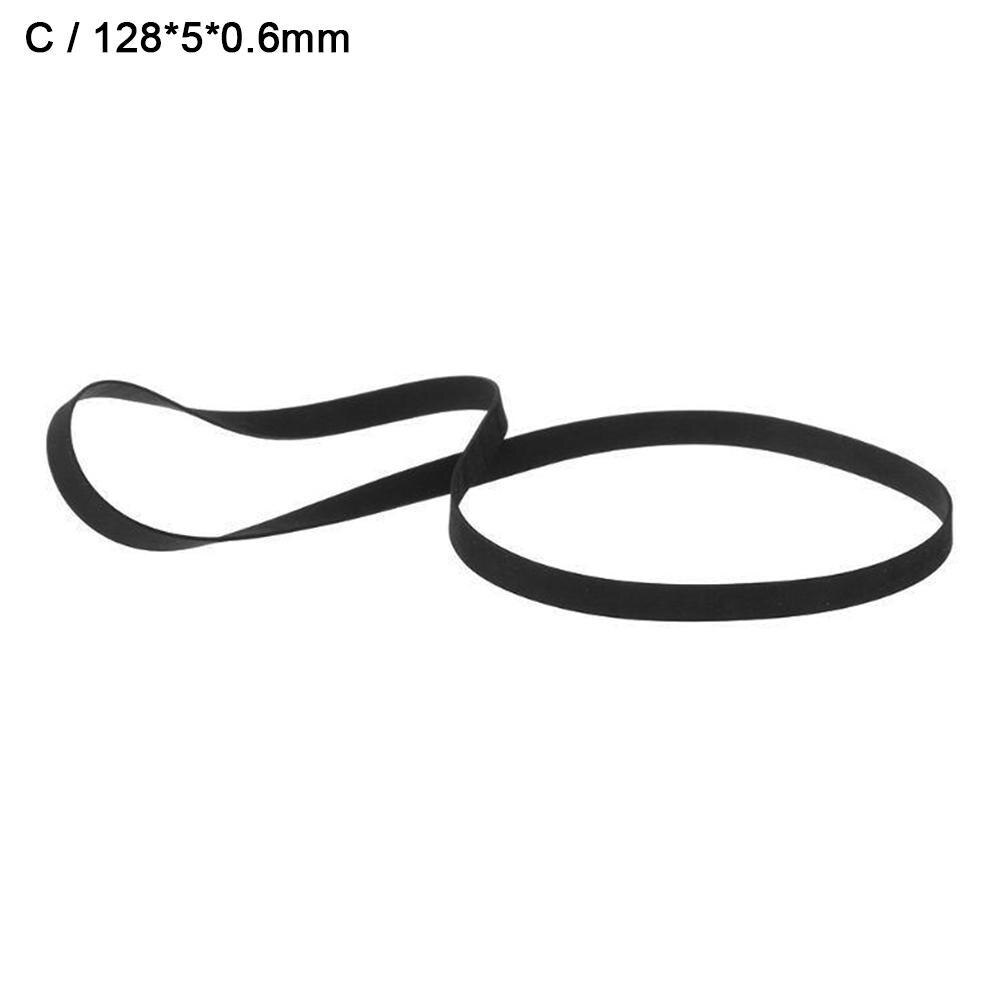 All Size Rubber Drive Belt Turntable Replacement For Phono CD Accessories Tape F5N1: C