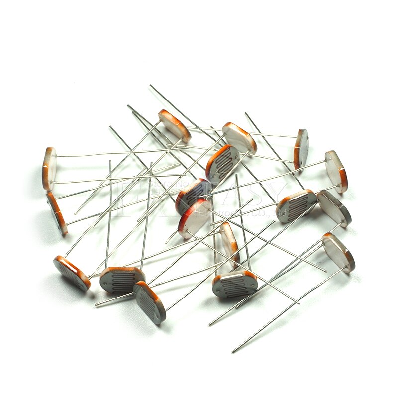 5pcs 12528 light dependent resistor photoresistor resistor 12mm photosensitive resistance 35515