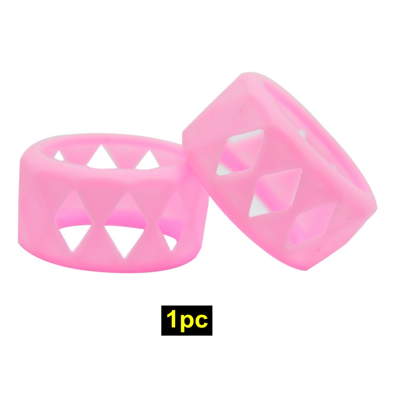 Hongxingjia accessorio di ricambio tubo di vetro Pyrex per Aspire Cleito 120 serbatoio RTA guarnizione anello di tenuta punte di gocciolamento protezione di vetro: 1pc pink cover