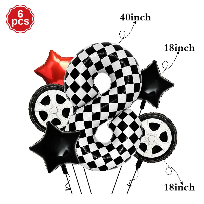Motocross Party Decoration Foil Motorcycle Balloons Boys Dirt Bike Kids Race Car Motor Birthday Party Favor Baby Shower Supplies: Beige