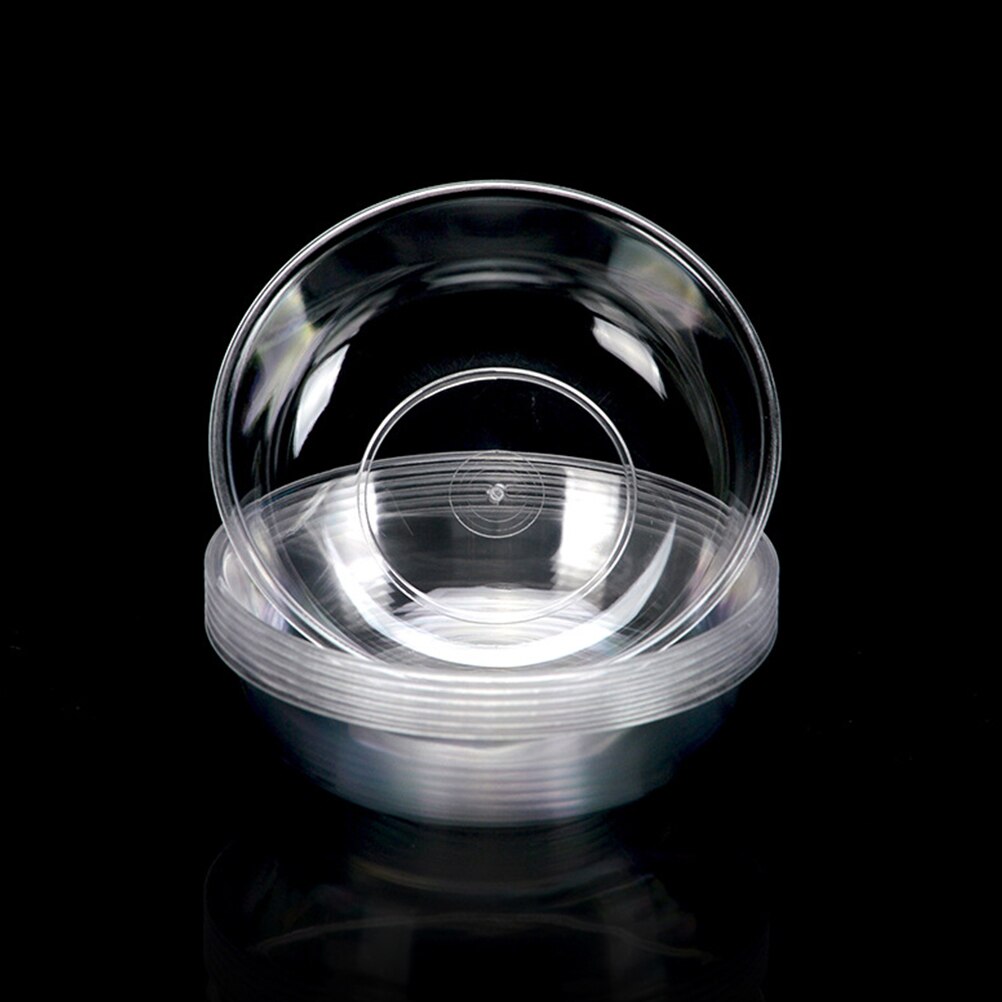 100pcs Disposable Sauce Dipping Bowls Plastic Vinegar Dishes Dip Dish Condiment Flavored Seasoning Pepper Dipping Portion Cups