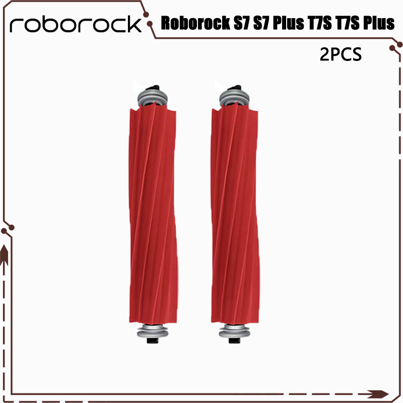 Accessoires pour aspirateur robot Roborock S7 S7 Plus T7S T7S Plus, brosse principale, filtre Hepa, vadrouilles, sac à poussière, pièces de rechange: vert clair