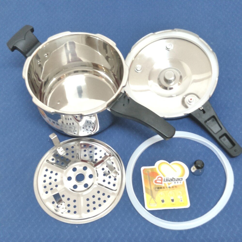 20cm(4L) Stainless Steel 304 Pressure Cooker For Induction Cooker And Gas Stove(00195)