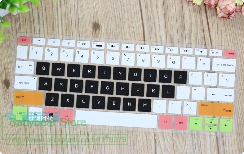 Silikon Tastatur Schutz Film Cover Skin Protector Für Hp X360 Spectre 13-4104la 13-4103dx 13-D023Tu/D024Tu 13,3 Zoll: candyblack