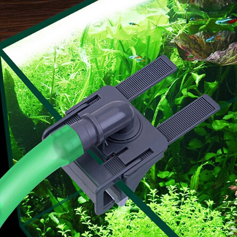 1 x Aquarium Wasser Rohr Stecker Fisch Panzer Halterung Zufluss Abfluss Dehnbar