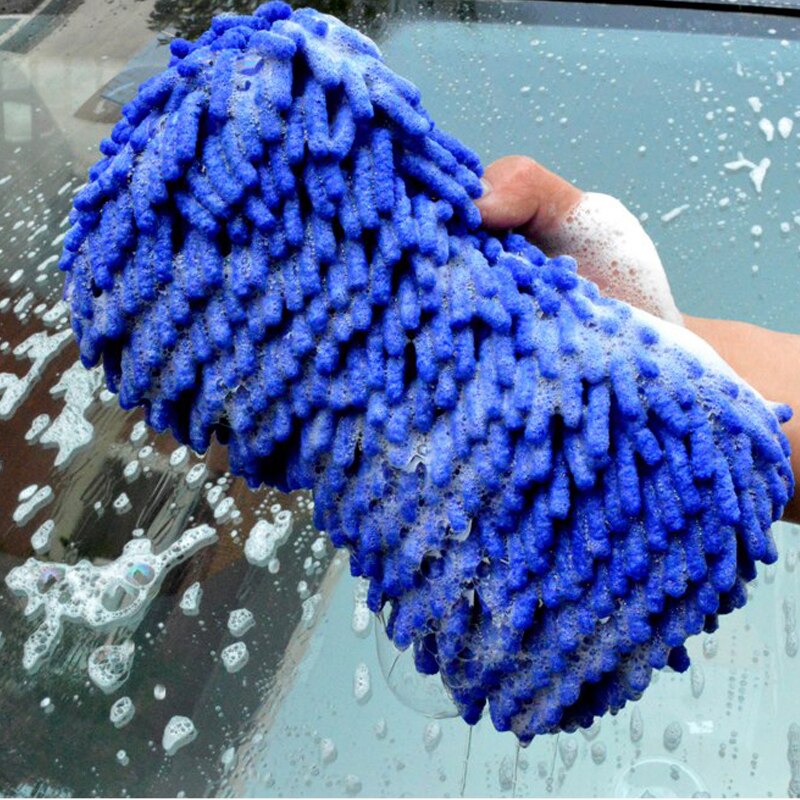 Car wash gloves Rag Car wash tool Household cleaning gloves Cleaning cloth Car towel