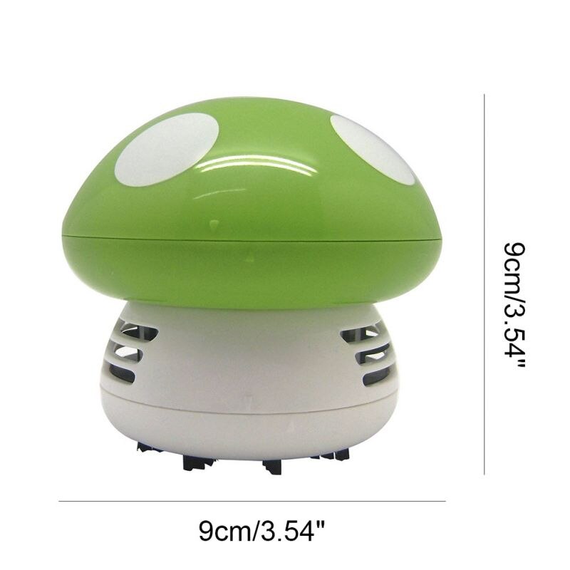 Mini Vacuum Cleaner Cute Mini Mushroom Corner Desk Table Dust Vacuum Cleaner For Car Home Computer Sweeper Household Cleaning