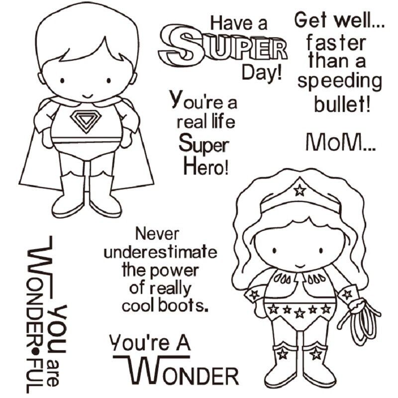 AZSG Heerlijk eten/Mooie dieren Clear Siliconen Stempel/zegel voor DIY Scrapbooking/fotoalbum Decoratieve Duidelijke Stempel lakens: stamp   ST-100