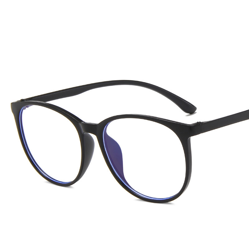 Montura transparente para gafas de ordenador para hombre y mujer, anteojos redondos con bloqueo de luz azul, gafas ópticas, novedad de: 1