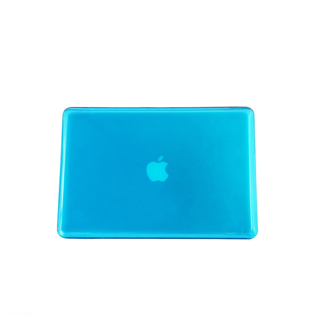 A1278 A1286 matowy/kryształowy futerał na laptopa do Macbook Pro 13.3 "15.4" profesjonalna osłona ochronna shell 2008-2012: Niebo niebieski / 15.4