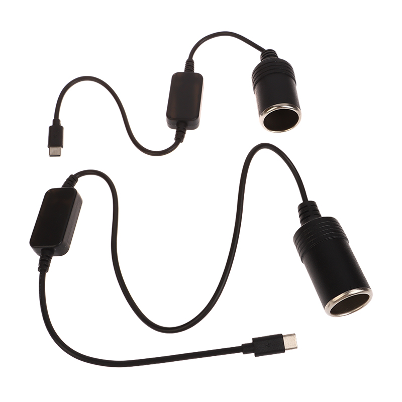 Prise allume-cigare Laguna de voiture USB C Type C à 12V, adaptateur convertisseur femelle, allume-cigare, aspirateur