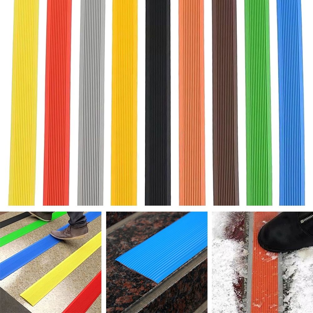 100 cm Tapijt Pads Mat zelfklevende Anti-Slip Trap Strip PVC Antislip Traptreden Strip Trap bescherming Kleuterschool