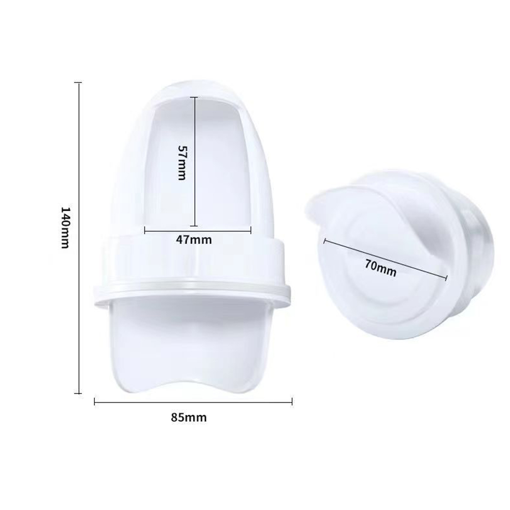 Chicken Feeder Poultry Feeding Supplies DIY Rain Proof Poultry Feeder Port Gravity Feed Kit For Buckets Barrels Bins Troughs