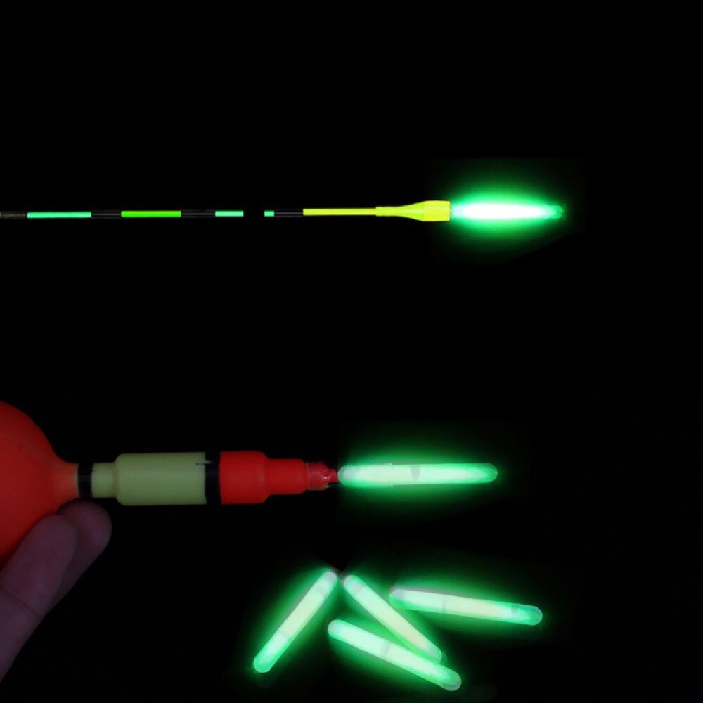 Flotador de pesca 0 Uds. 3,0*25MM/4,5*37mm, flotador de noche de pesca luminosa, barra de luz fluorescente que brilla en la oscuridad, herramientas de pesca