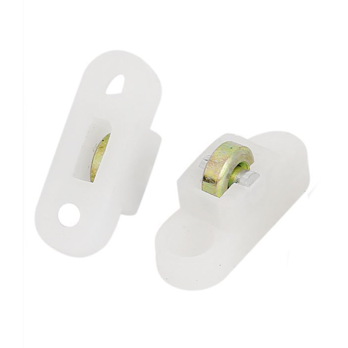 8 Pcs Door Window Single Roller Wheel Door Window Pulley Sash Pulley, 4 Pcs 8Mm & 4 Pcs 12Mm