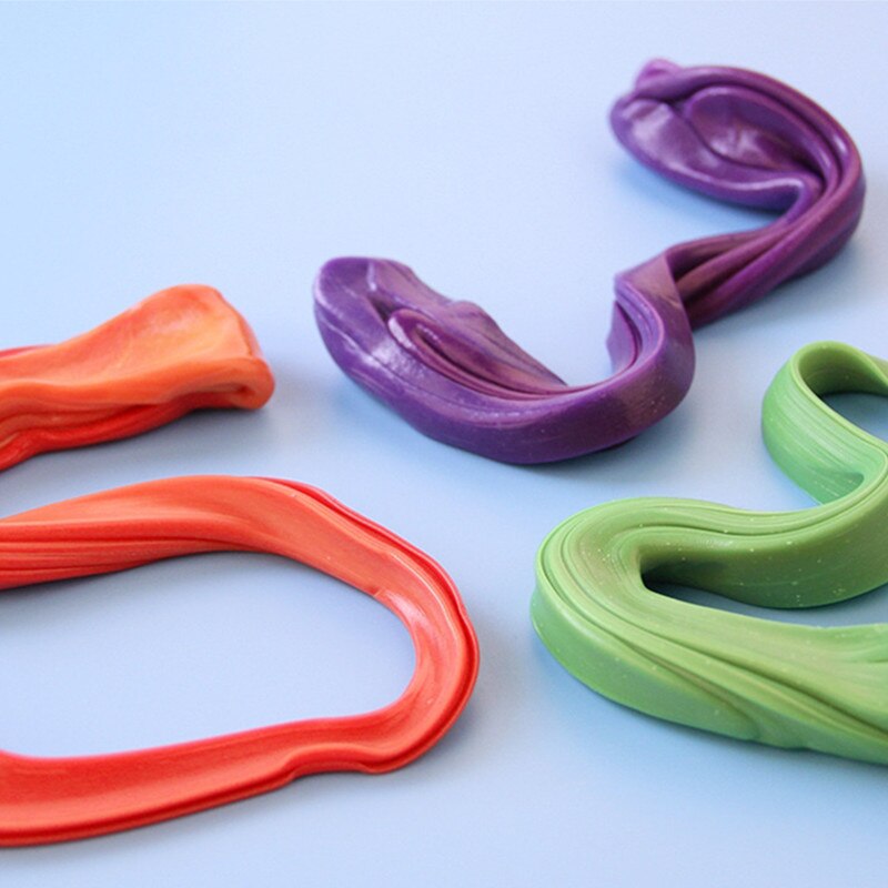 Temperaturkontrol hånd temperaturændring skifter farve slim kit let plasticine mudder doh legetøj børn