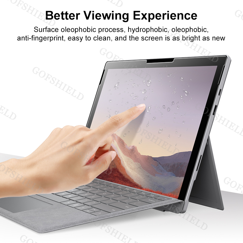 Electroplated AR Screen Protector for Surface Pro 4 5 6 7 8 9 X Anti Reflective High Clarity Sensitive protector de pantalla