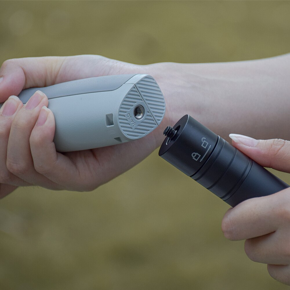 Outdoor Handheld Selfie Gimbal Extension Pole Travel Adjustable Stretchable Smooth Stabilizer Accessory DSLR Camera For DJI OM4