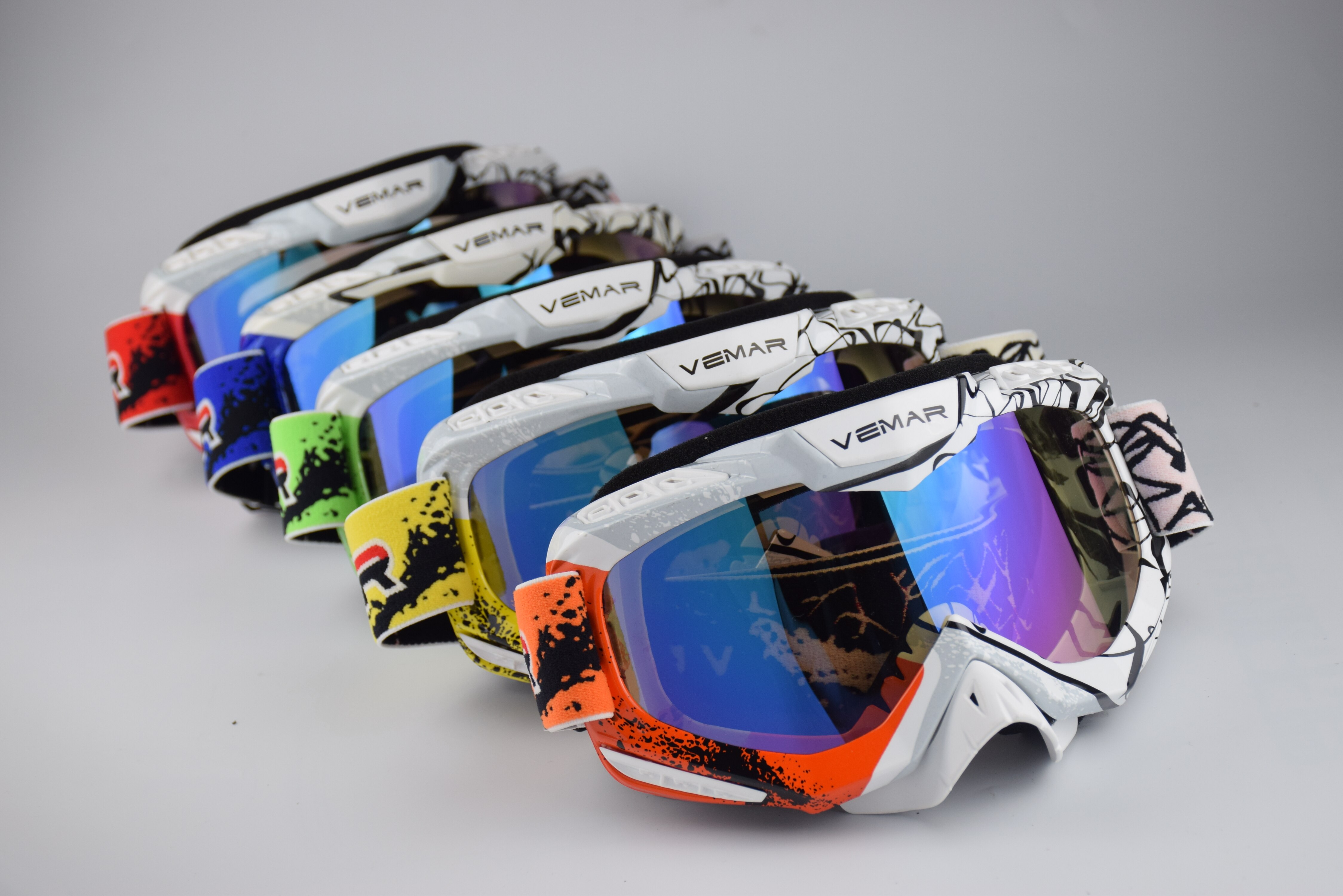 VEMAR Moto cross lunettes saleté vélo Moto cross lunettes Moto Cross lunettes vtt MX équitation lunettes masque moto cross