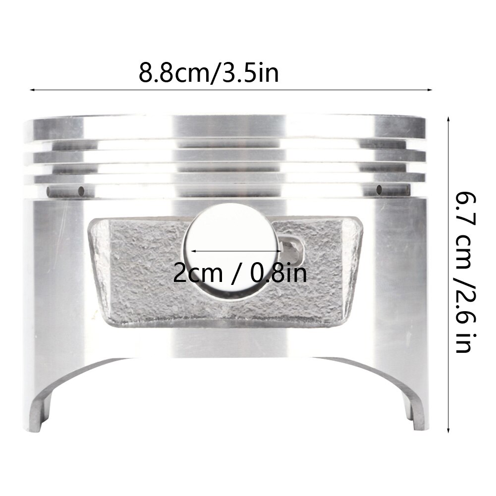 Benzin generator stempel samling ring sæt reservedele tilbehør passer til 188f gx390 have generator stempel sæt: Default Title