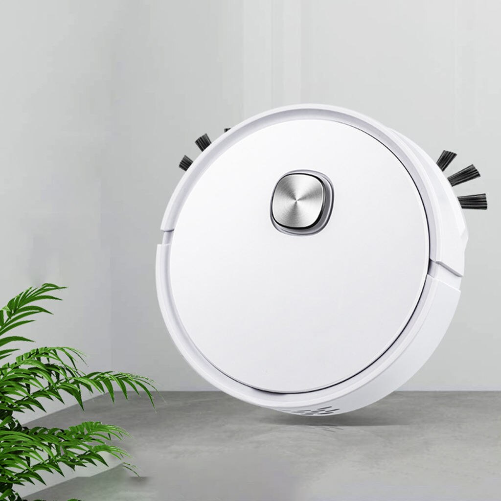 Automatic Vacuum Cleaner Sweeping Robot One Touch to Start Intelligent Quiet Carpet Cleaner Removable Dust Box 1200mah