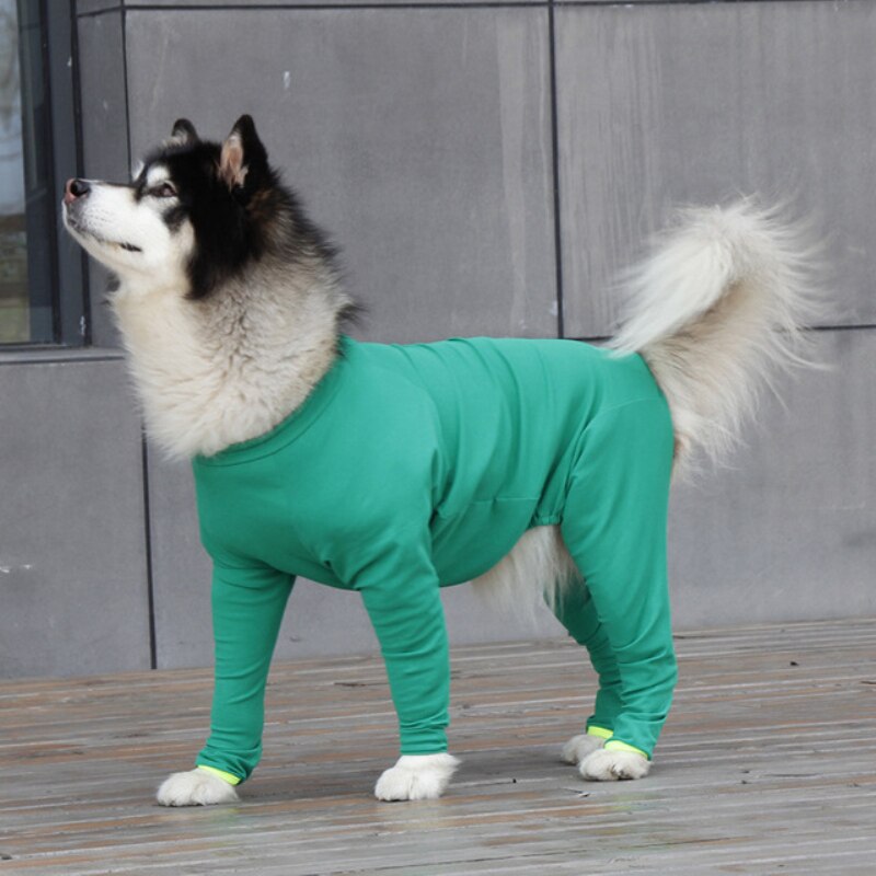 Grote Hond Kleding Jumpsuit Pyjama Grote Hond Kleding Overalls Nachtkleding Husky Labrador Golden Retriever Border Collie Kleding