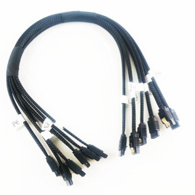 4 geïnstalleerde sata-kabel sata 3.0 vier geïnstalleerde server harde schijf sata datakabel sata 3 iii generatie: 0.5m 6 stuks netto