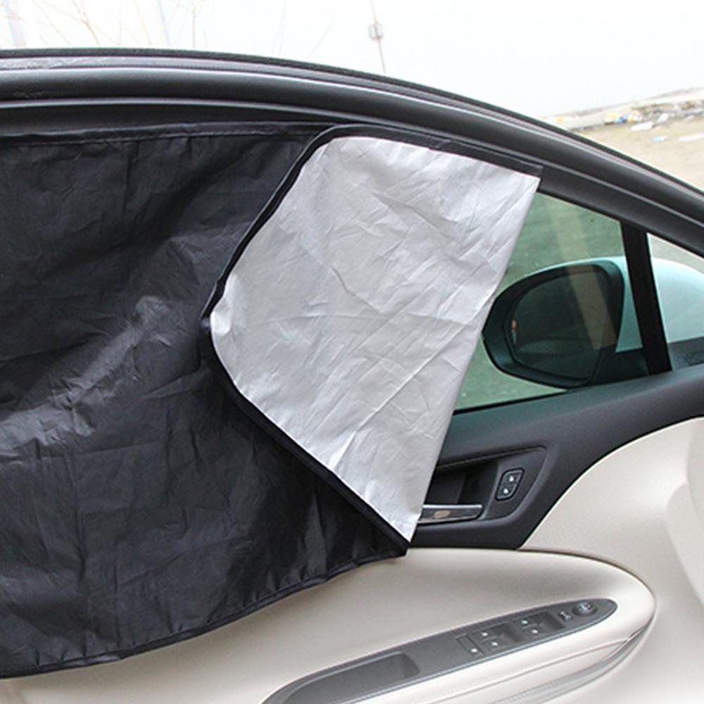 2x Universele Zon Shades Side Seat Auto Venster Sokken Baby Kinderen Bescherming Shadow Cover Bescherming Auto Zon Schaduw
