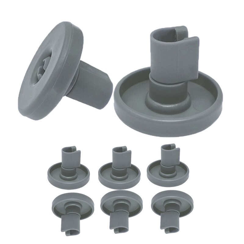 8Pcs/lot Dishwasher Lower Dishrack Wheel for AEG Favorit Privileg Zanussi Dish Washer Spare Parts Accessories