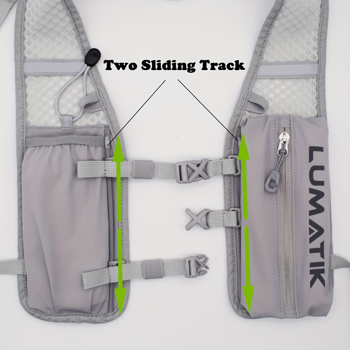 Ultraleichter überqueren-Land-draussen-Rucksack der LUMATIK, Radfahren, Sport, Fitness, Wandern, Wasserbeutel, atmungsaktiv, leicht, zum Laufen