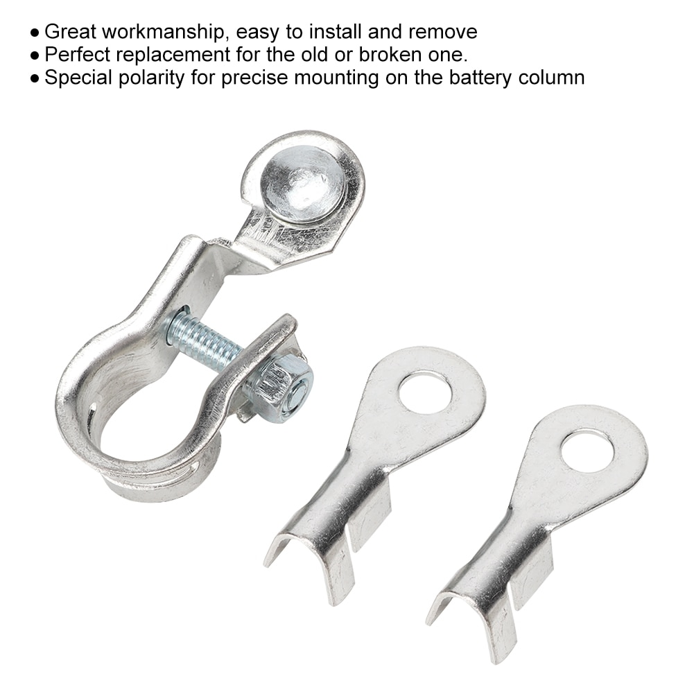 Alloy Top Lead Free Battery Positive Terminal Replacement Kit Power Paths for accepts 6-4-2-1 specification wire 728249