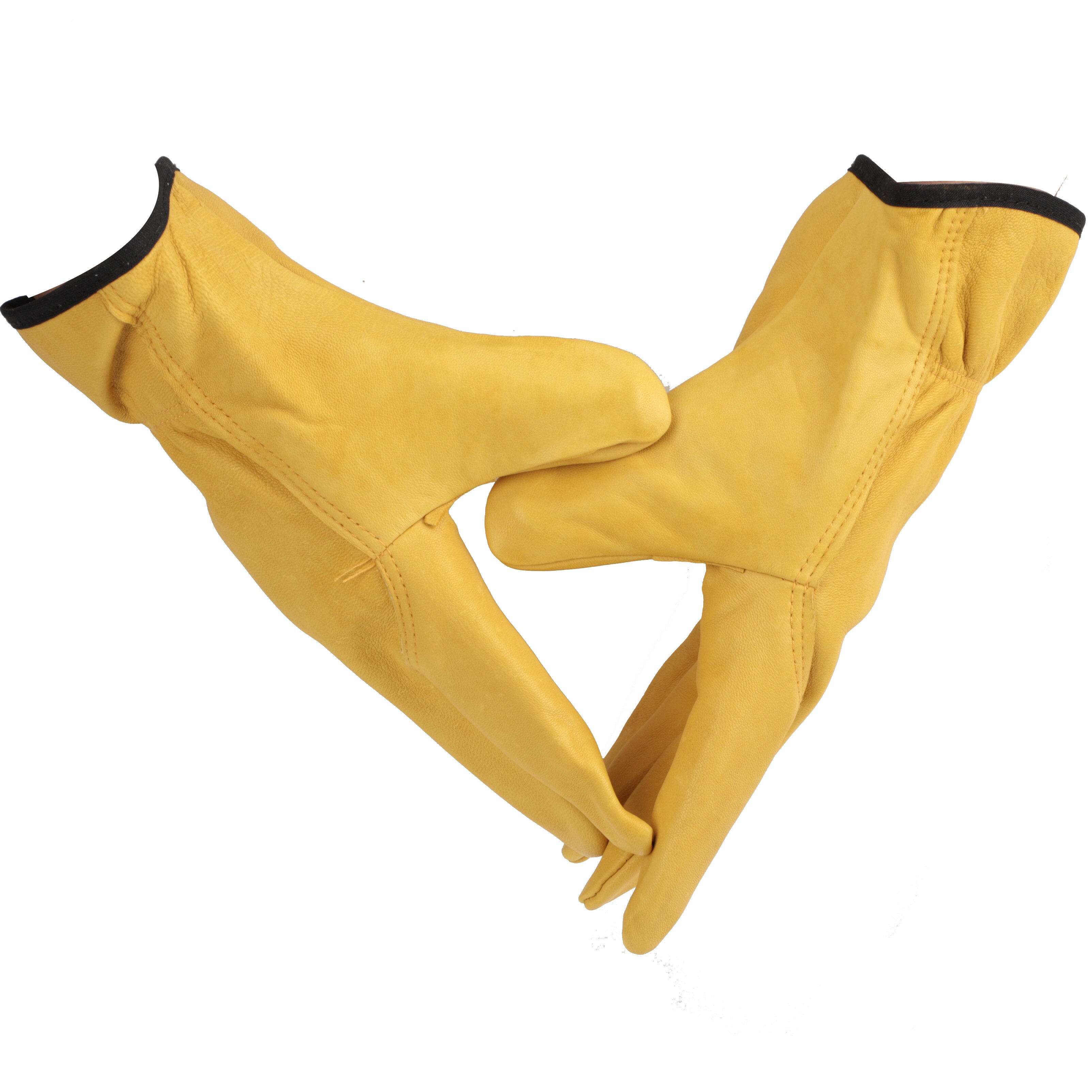 HHPROTECT ysg052 Leather Work Gloves. Ideal Hand Protection all Environments