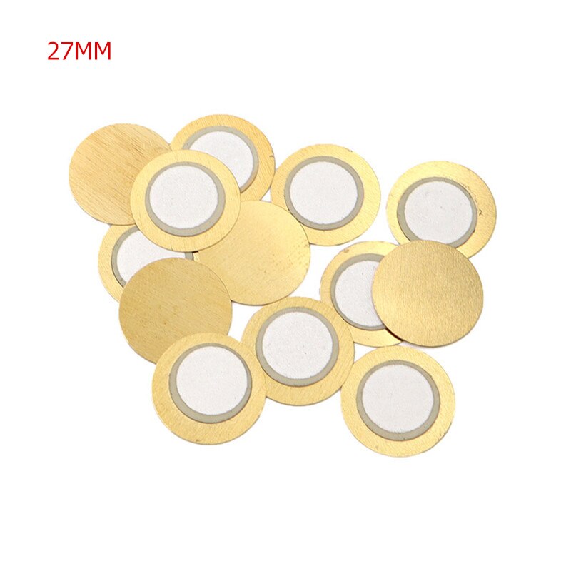 Aexit 5 PCS 27 mm de diamètre piézo Disques en céramique piézoélectrique Cuivre Buzzer film Joint 968L782