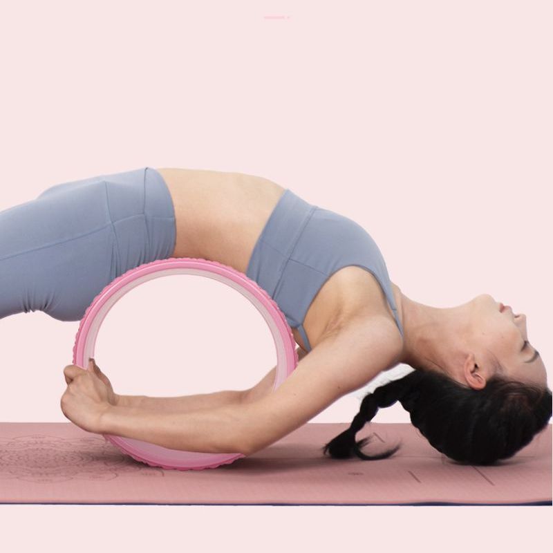 Yoga Wiel Open Back Home Fitness Oefening Apparatuur Beginners Open Schouder Massage 3d Antislip Pilates Ring Dharma wiel