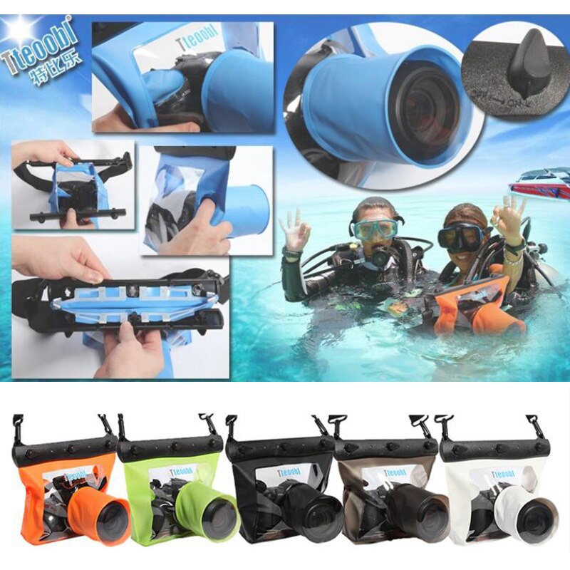 20M Unterwasser Tauchen Tasche Slr Kamera Gehäbenutzen fallen Beutel Trocken Tasche Kamera Wasserdicht trocken Tasche für Kanon Nikon Dslr slr