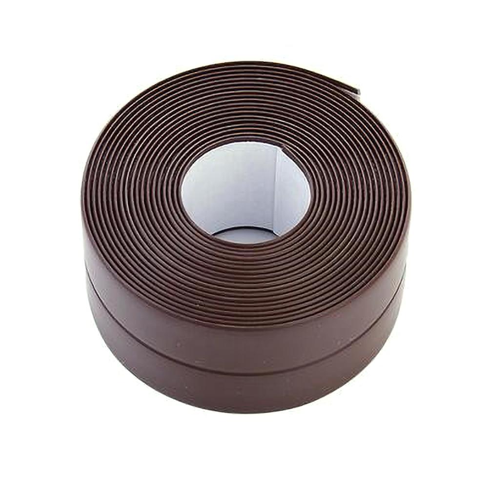 Pvc Zelfklevende Tape Keuken Waterdicht Meeldauw-Proof Sink Joint Spleet Sticker Badkamer Muur Afdichting Gereedschap Steken Strip: Coffee