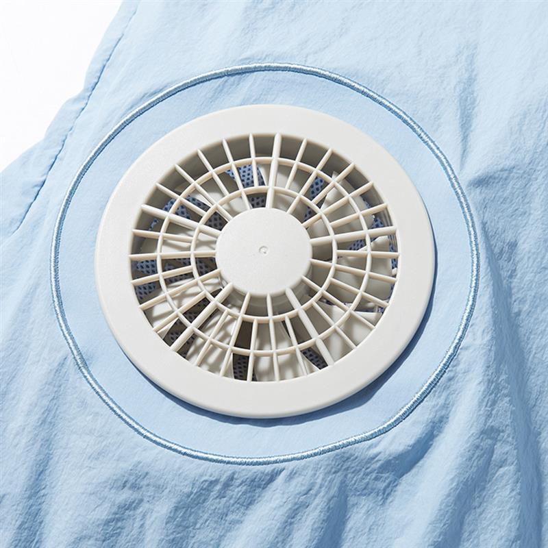 Fan Jacket Cooling Coat Air Conditioning Cool Coat USB Charging Waistcoat Fishing Cycling Cost for High Temperature Work