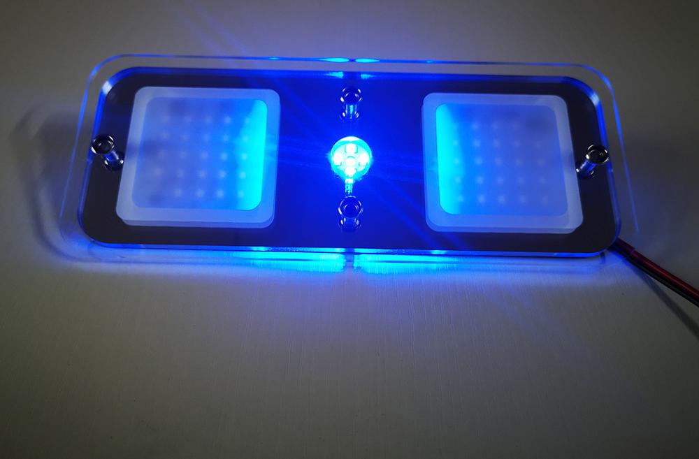 12V DC LED Crystal Roof Ceiling Light Caravan/RV/Motorhome/Marine caravan