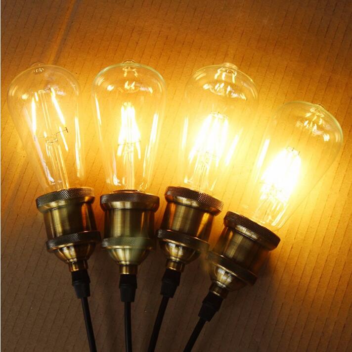 Ampoule LED Edison, Vintage, Filament Antique, E27, ST64, 3, 6, 9, 12, 15, 18, 21W