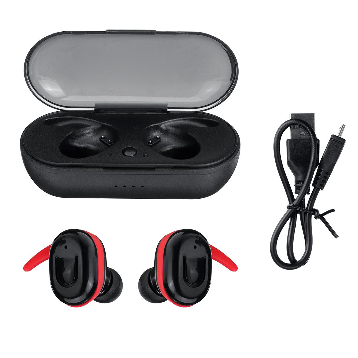 Bluetooth Draadloze Hoofdtelefoon Met Usb Sport Waterdichte Tws Bluetooth Oortelefoon Bilaterale Gesprekken Draadloze Headsets Oordopjes Telefoon