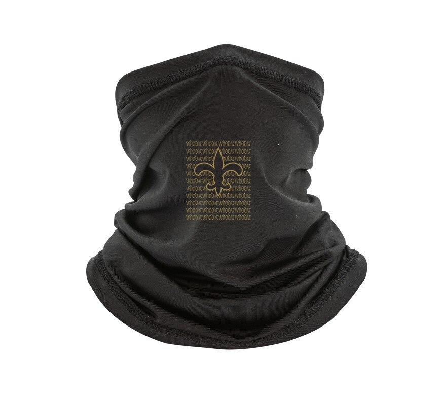 Streetwear Harajuku Orleans 100Cotton Mens Bandana Saints Who Dat Bandana Headband scarf Bandana Neck Warmer Women Men: Default Title