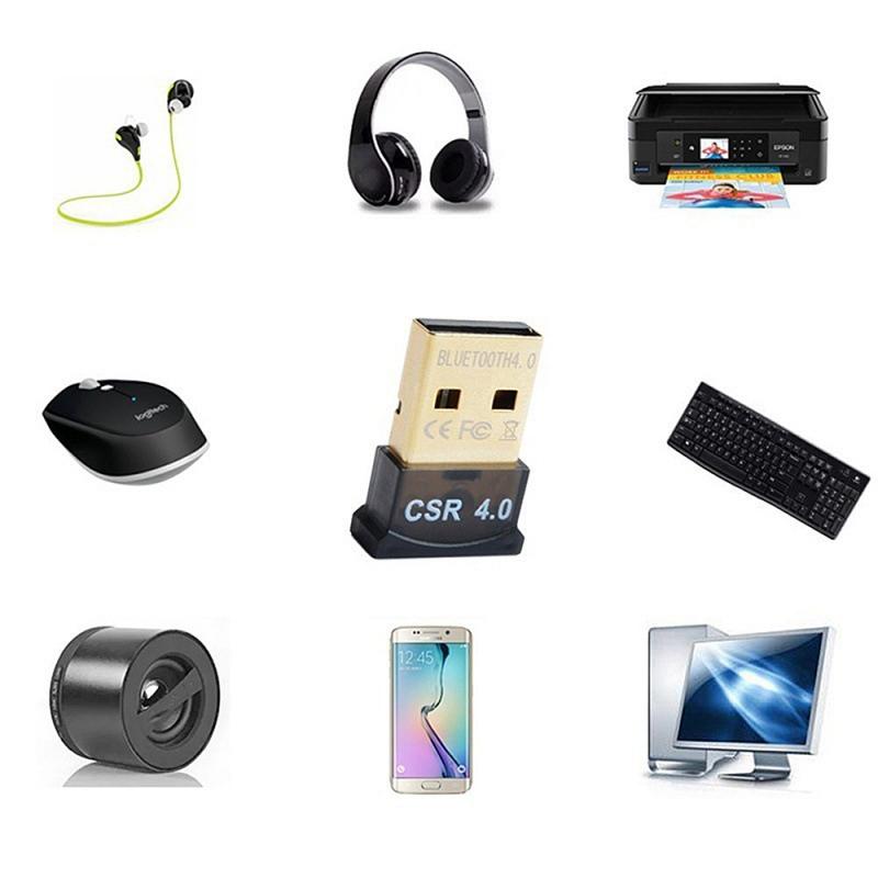 Wireless USB Bluetooth Adapter 4.0 For Computer PC Laptop Bluetooth 4.0 Transmitter Bluetooth Receiver Mini Audio Adapter