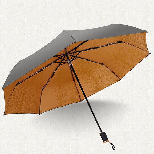 Automatische Sonnenschirm Uv Schutz Traditionellen Holz Griff Regenschirm Malerei Stoff Sonnenschirm Paraguas Frauen Regenschirm AB50UB: Style11