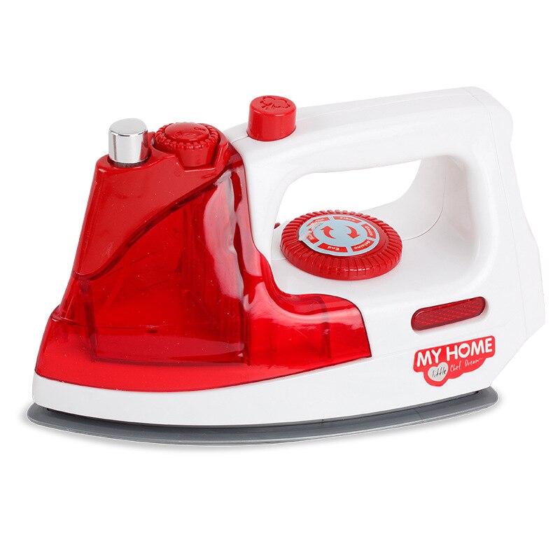 1Pc Simulation Küchengeräte Spielzeug Pretend Spielen Kinder Staubsauger Mixer Entsafter Kaffee Maschine Kinder Pädagogisches Spielzeug: Electric Iron