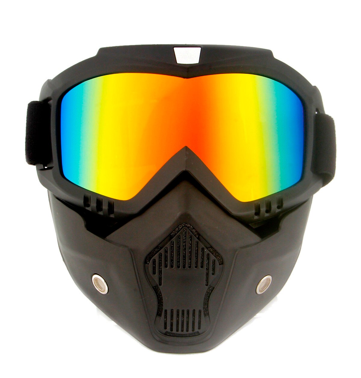 Queshark mænd kvinder ski snowboard snescooter beskyttelsesbriller maske sne vinter skiløb briller motocross solbriller: J